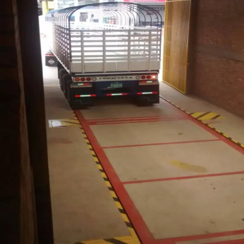 BÁSCULA CAMIONERA EN CONCRETO BBG CR "COTIZA POR WHATSAAP"
