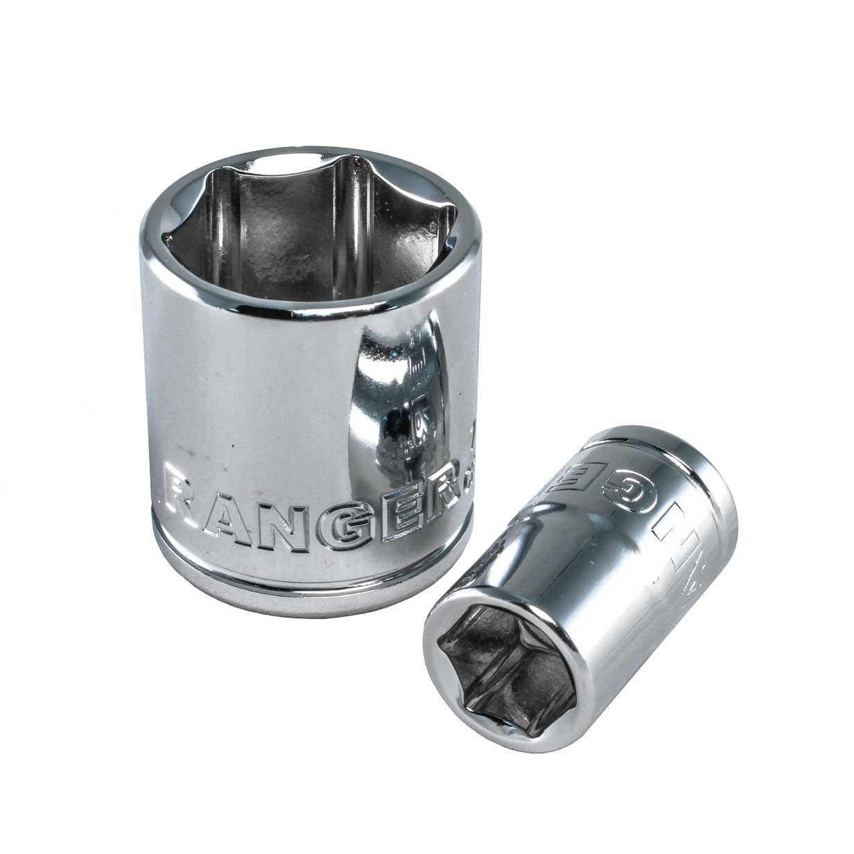 Copa Dado Cromado De 9mm Cuadrante 3/8" Hexagono