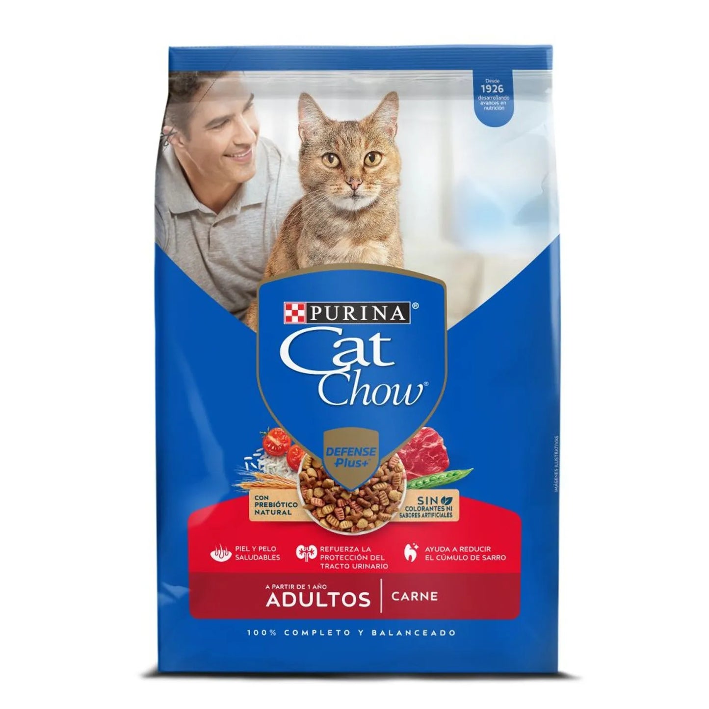 Alimento Para Gatos Cat Chow Adultos Carne 8kg