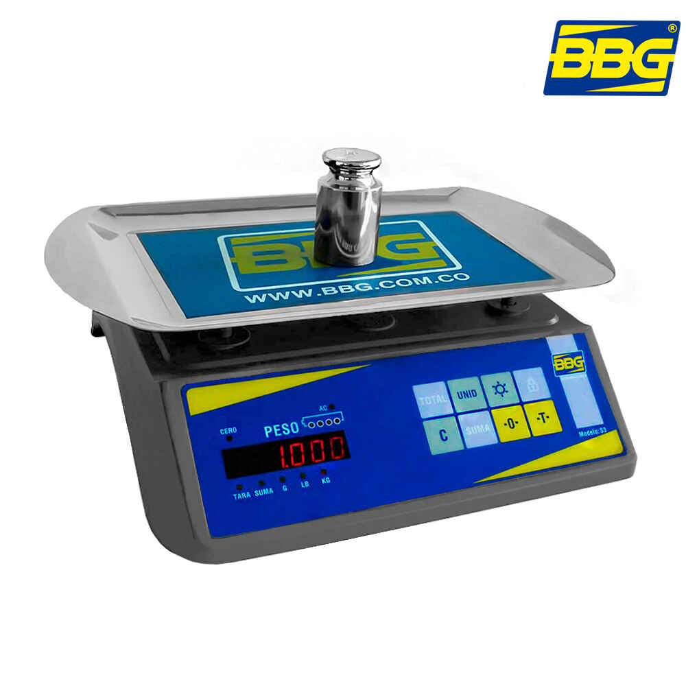 BALANZA SÓLO PESO BBG S3