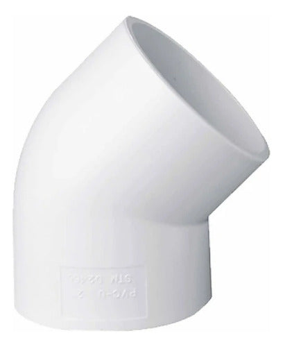 Semi Codo Conector De Pvc Hembra Roscado De 1/2?