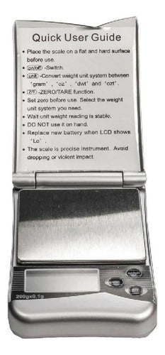 Balanza Electrónica De Bolsillo Con Pantalla LCD