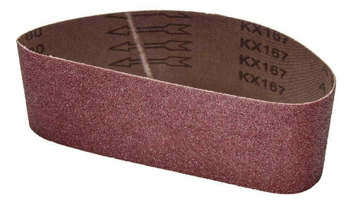 Lijadora De Banda Abrasiva Para Lijar De 3?x21? Grano 80