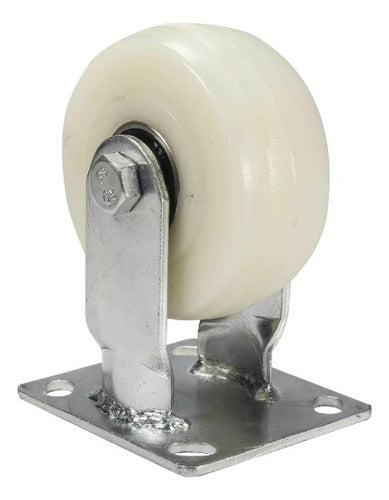 Rodachina Plana De Nylon Fija Resiste 400Kg De 6?