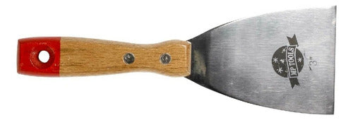 Espátula Rígida Flexible Bellota Con Mango De Madera 2?