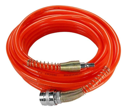 Manguera Para Compresor Con Acople 6.5 x 10mm x 10m
