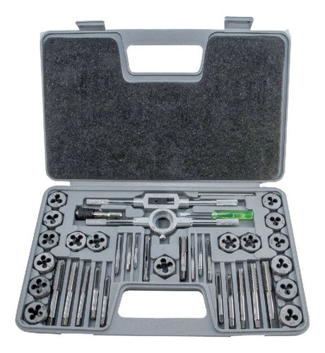 Machuelos Y Tarrajas Profesional En Juego De 40 Piezas