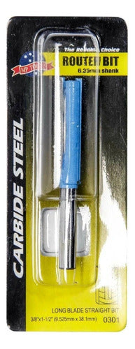 Fresa Recta Carpintera Con 2 Filos 1/2 – 2? Profesional