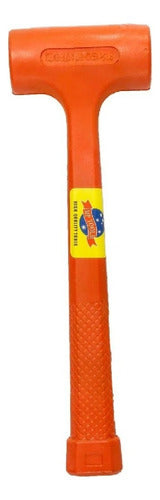 Martillo Golpe Seco 2-1/2 Libras Antichispas Color Naranja