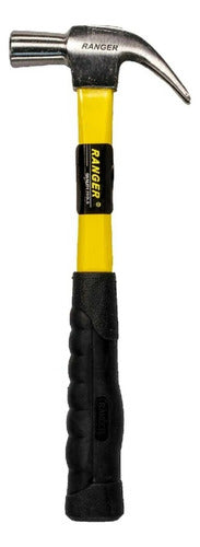 Martillo De Uña Carpintero En Acero Mango Ergonomico 19 mm