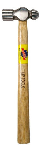 Martillo De Bola En Acero Al Carbono Mango Madera De 1-1/2lb