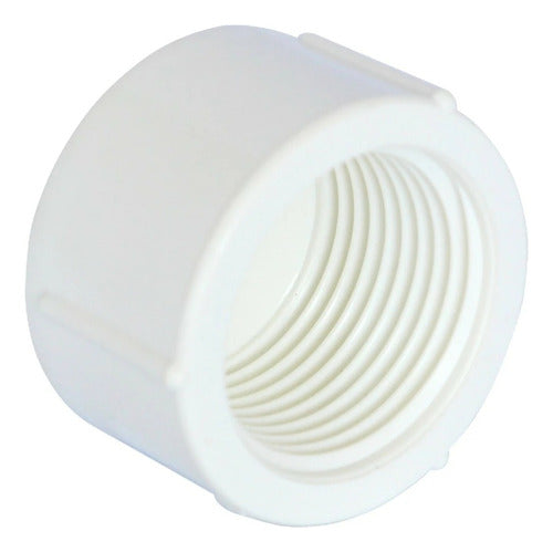 Unión O Acople De Tapon Tipo Copa Hembra En Pvc Roscado 2?