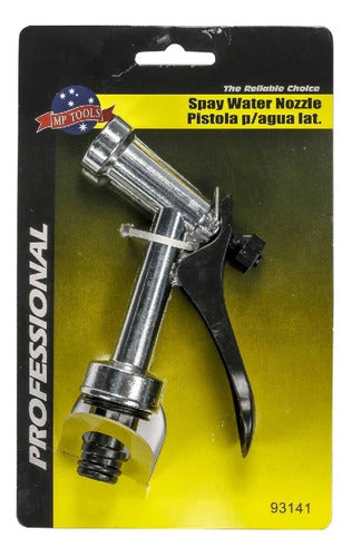 Pistola Para Manguera De Agua En Acero Gradual Azul