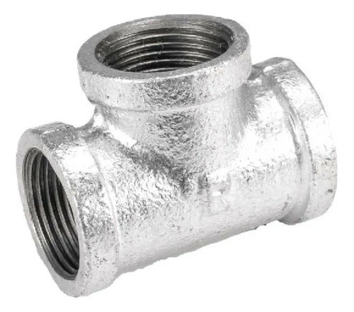 Accesorio O Union En T De Hierro Galvanizado Para Tubo 4?