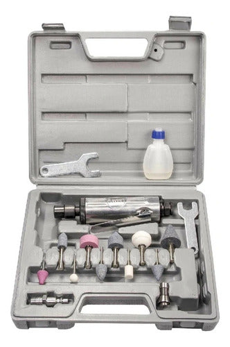 Juego De Amoladora Recta De Aire X 15 Piezas