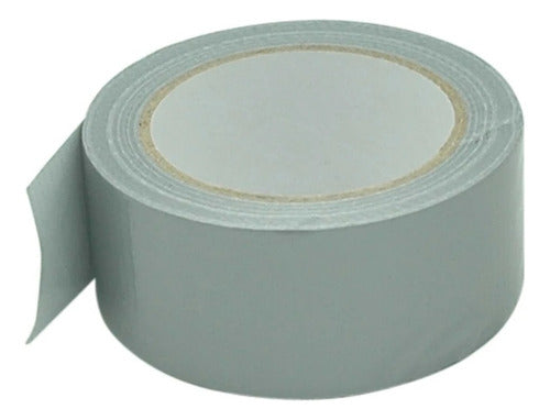 Rollo De Cinta Ducto Gris De 0.16mm X 27.5m