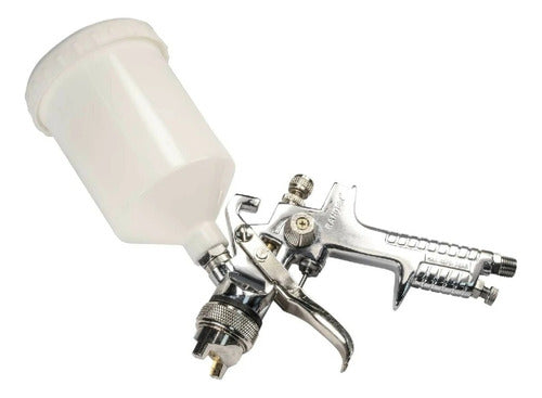 Pistola Aerografo Para Pintar Gravedad De 600ml