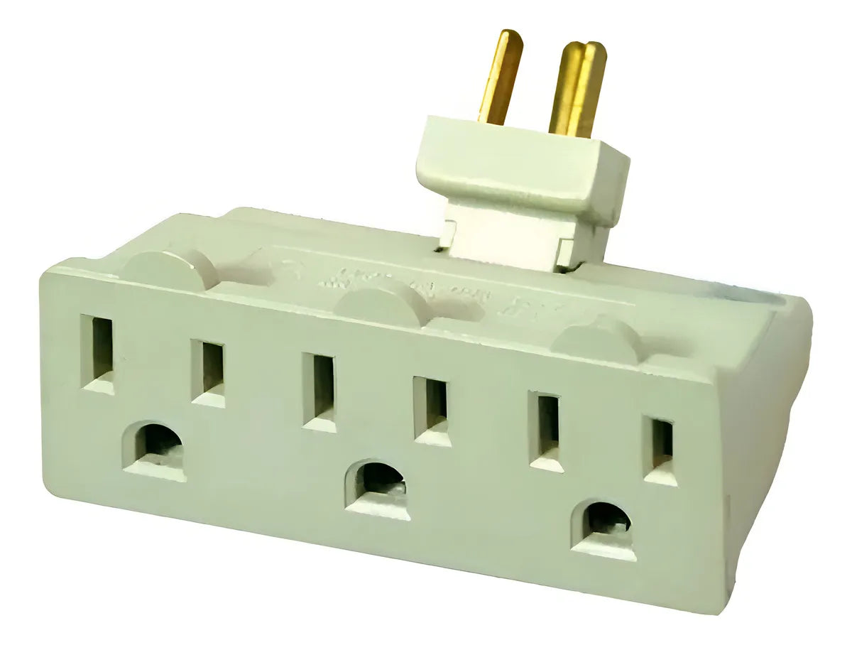 Multitoma Eléctrica Pared Flexible Escualizable 3 Salida