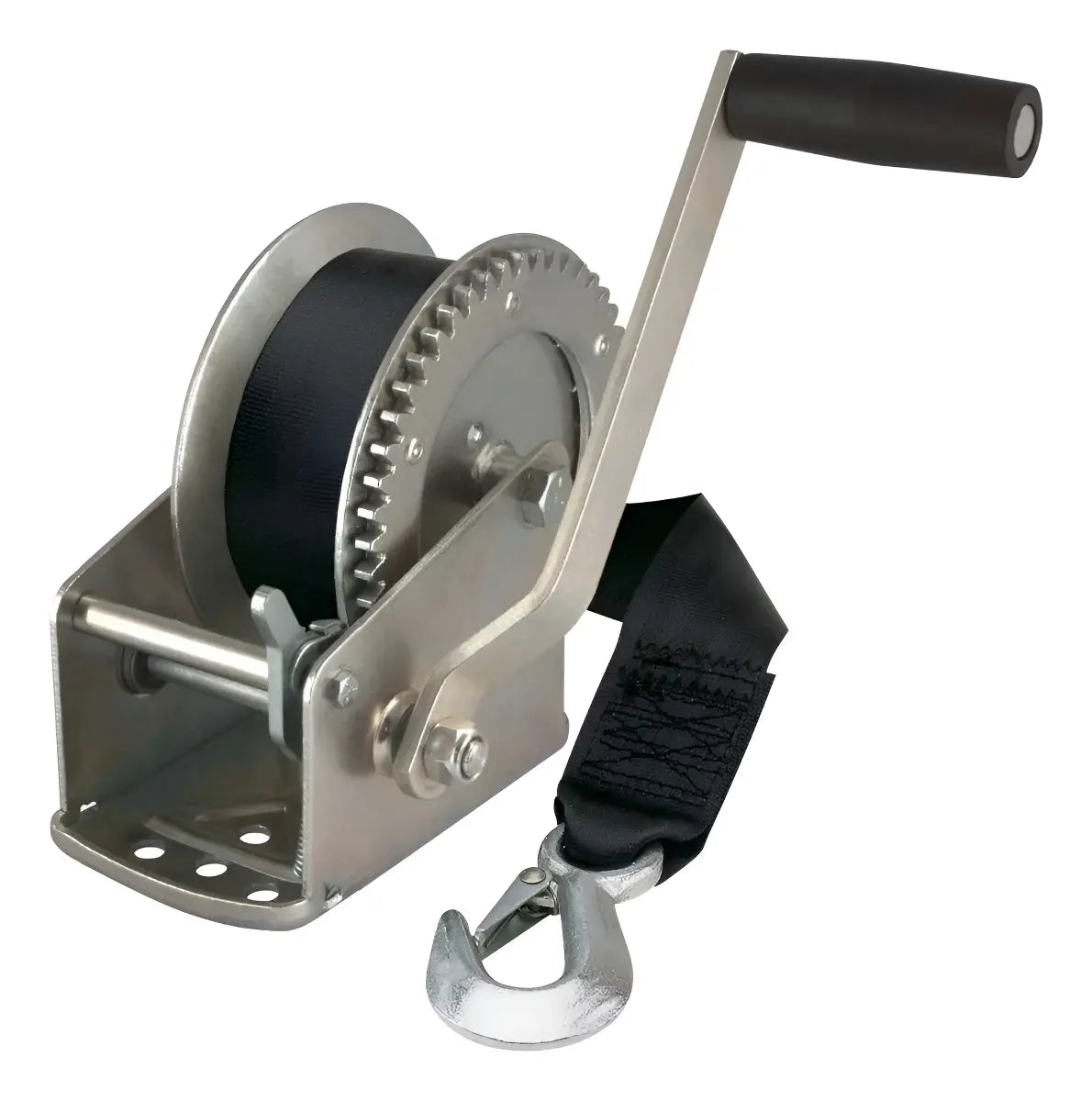 Winch Malacate Manual 1200 Lb Con Correa Nylon
