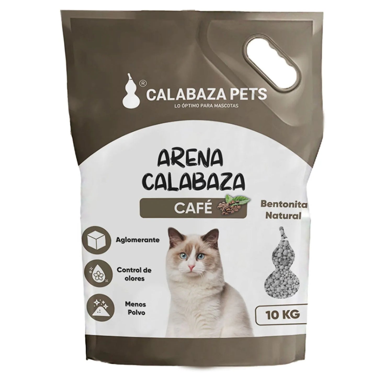 Arena Calabaza para Gatos Aroma Café