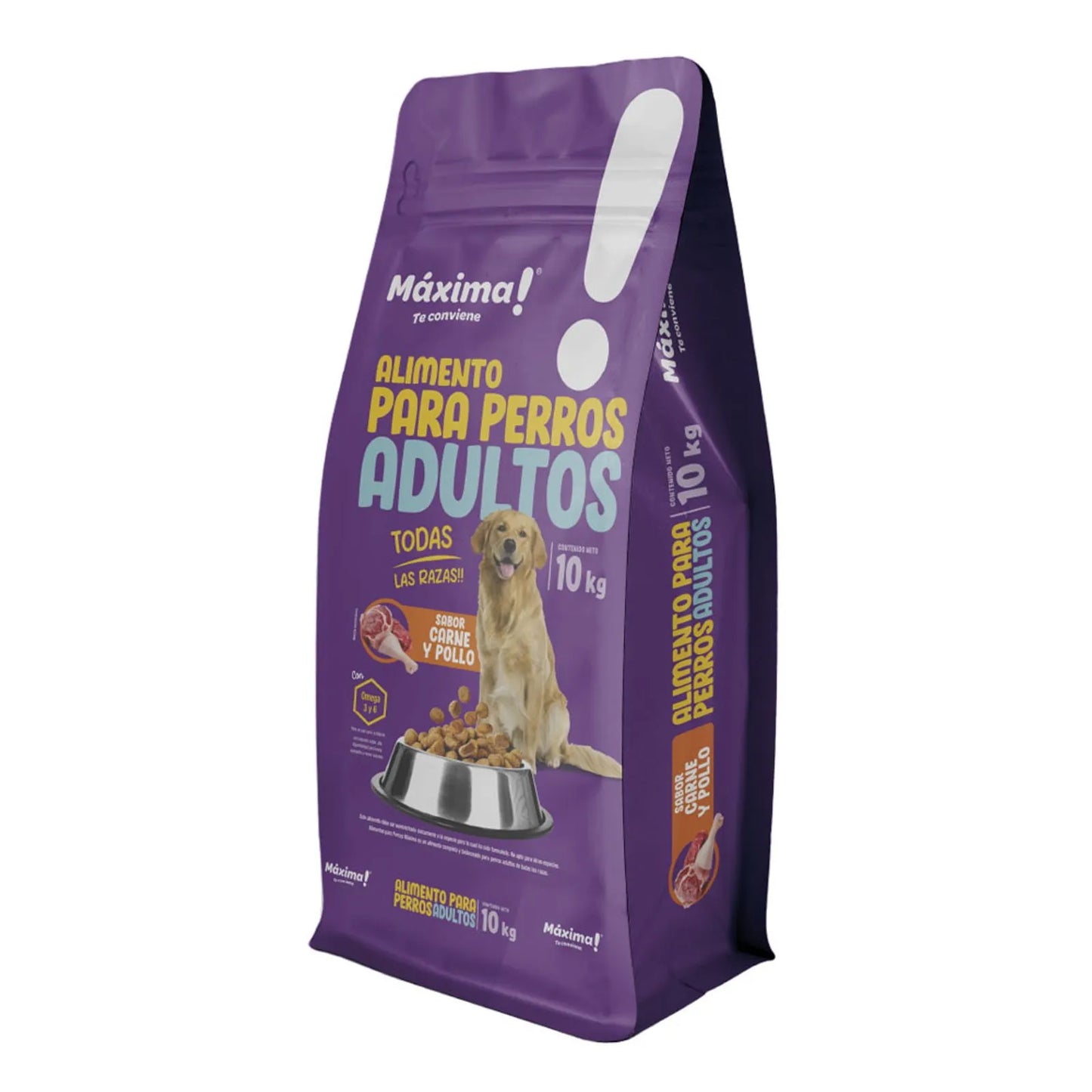 Alimento Para Perros 10 kg Sabor Carne Y Pollo