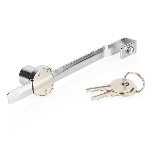 Chapa O Cerradura Para Vitrina O Ventanas De 140mm x12Und