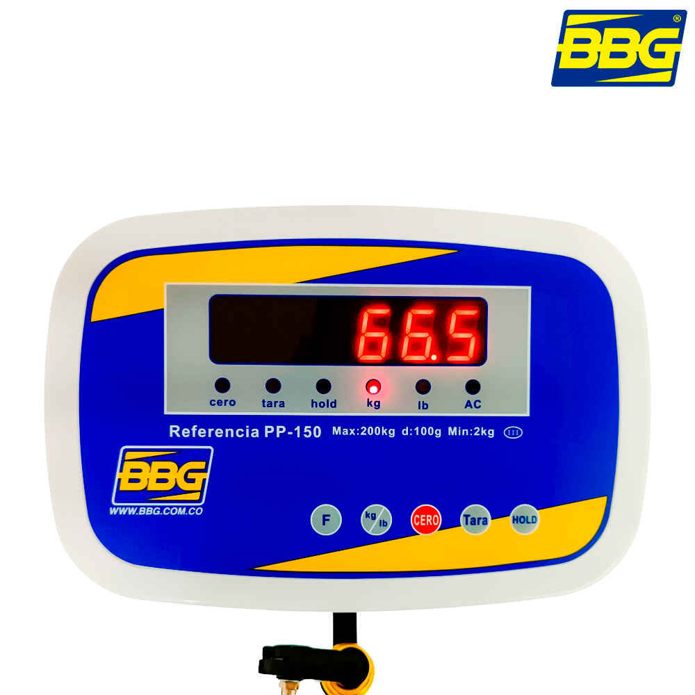 BÁSCULA PESA PERSONAS CONTROL DE PESO ELECTRONICA CON TALLIMETRO BBG PP-150