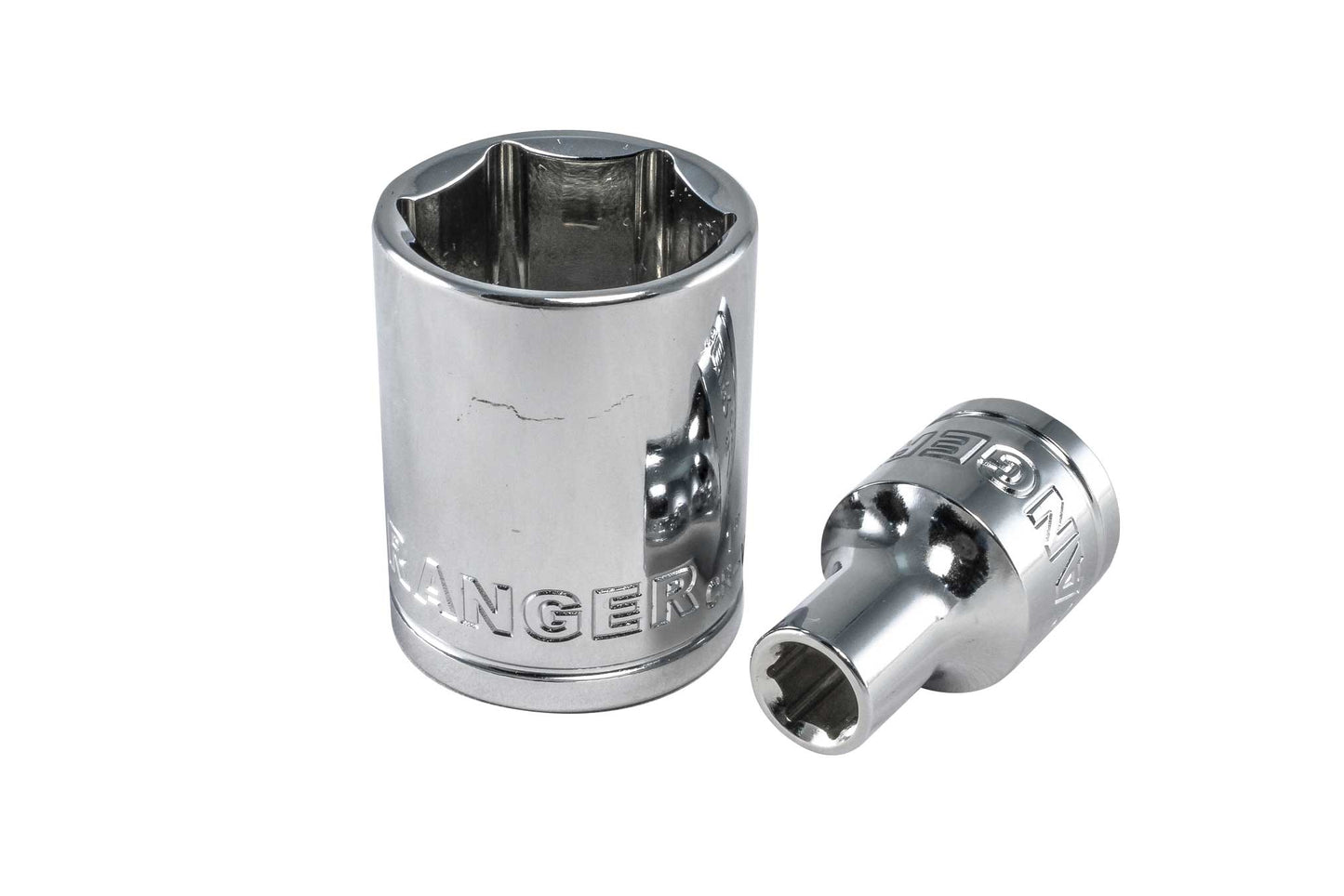 Copa Dado Cromado De 1" Cuadrante 1/2" Hexagonal