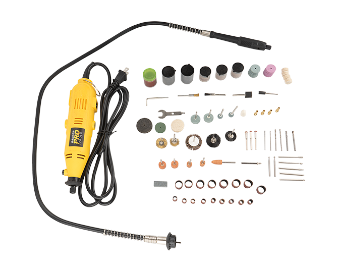 Mototool De 135w Con Guaya X 183 pcs + Accesorios
