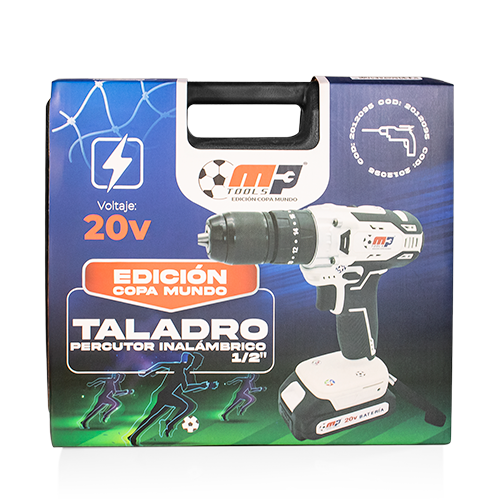 Taladro Inalámbrico MPT Edición Copa Mundo 2026 1/2V 20V