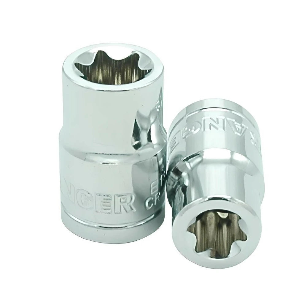Copa Torx Hembra Cr-vanadio Cuadrante De 3/8"– E16