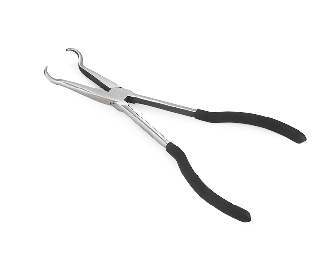 Alicate O Pinza Punta De Nariz Curva De 11"