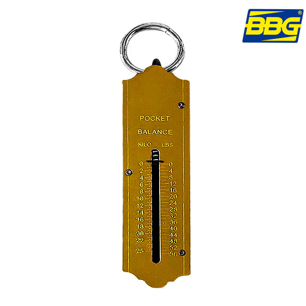 BÁSCULA PORTÁTIL COLGANTE DE RESORTE MARCA BBG DIN-12