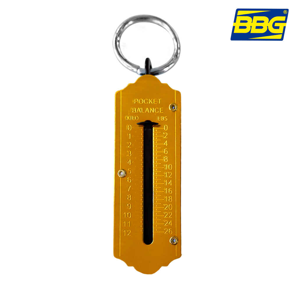 BÁSCULA PORTÁTIL COLGANTE DE RESORTE MARCA BBG DIN-12