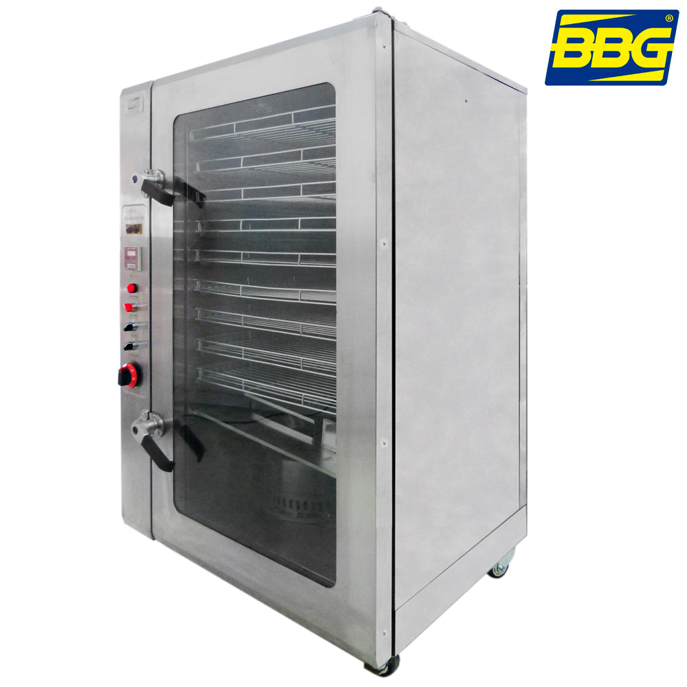 Horno Ahumador A Gas BBG Smoked-9 9 Rejillas Gris
