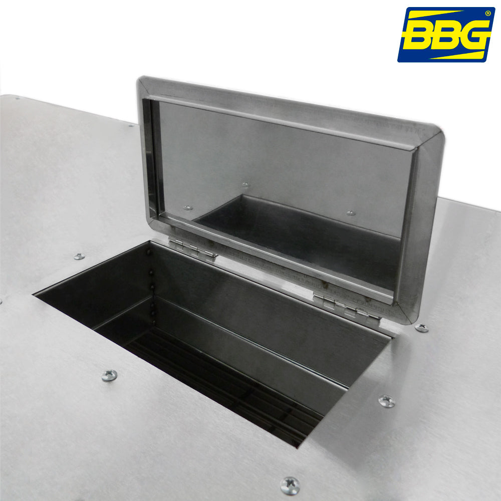 Horno Ahumador A Gas BBG Smoked-9 9 Rejillas Gris