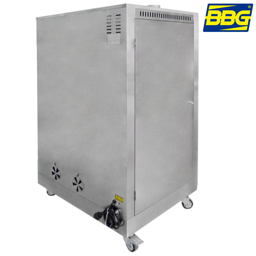Horno Ahumador A Gas BBG Smoked-9 9 Rejillas Gris