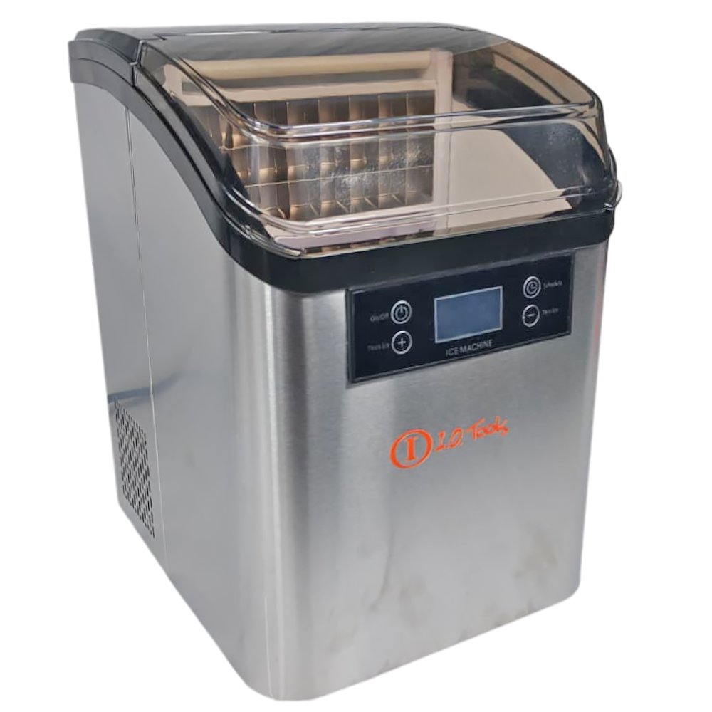 Maquina Para Hacer Hielo Hielera Icm-01b 20kg