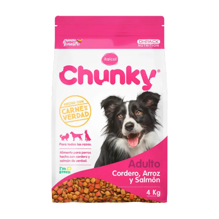 CHUNKY Adulto Cordero y Salmón 4KG