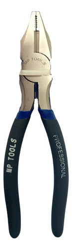 Alicate Universal Punta Cuadrada Para Electricista De 8?