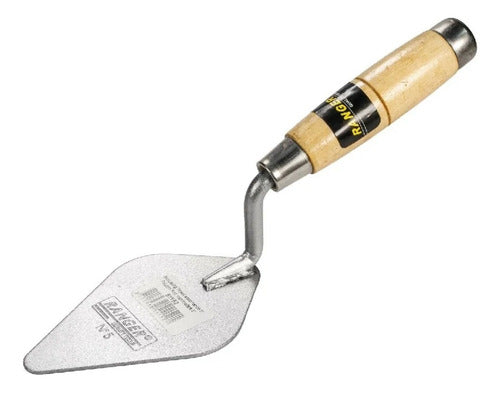 Palustre Profesional De 9? Con Mango De Madera