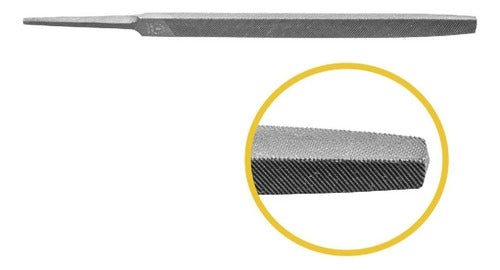 Lima Bastarda Manual Para Pulido O Corte Triangular De 6?
