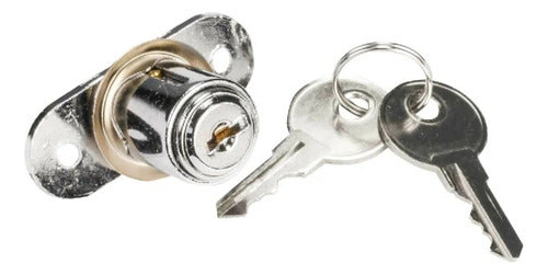 Chapa O Cerradura Para Closet O Armario De 16.5mm