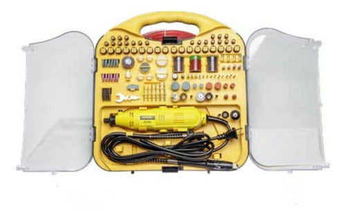 Moto-tool De 135w Con Guaya X 183 pcs + Accesorios