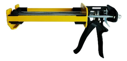 Pistola de Calafateo Doble Tubo Aplicador Silicona