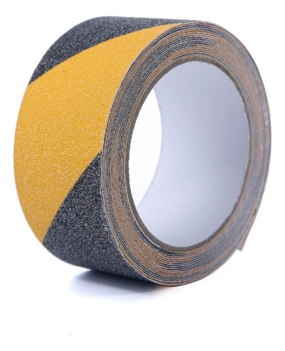 Rollo Cinta Adhesiva Antideslizante Bicolor De 5mx50mm