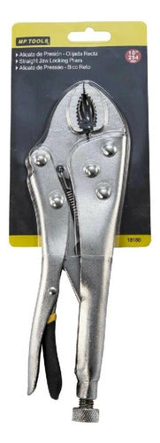 Hombresolo O Alicate Curvo De Presión Niquelado De 5"