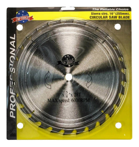 Disco Corte De Sierra En Acero Para Madera 24D 7-1/4 E 5/8?