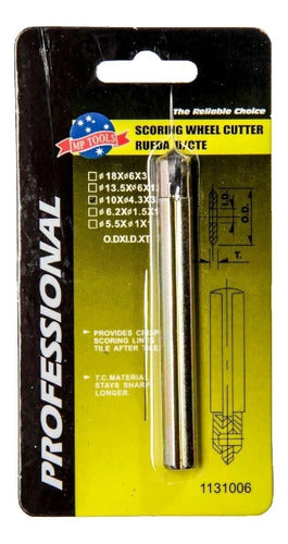Cortador De Rueda Para Blister En Acero  16 x 3 x 3mm
