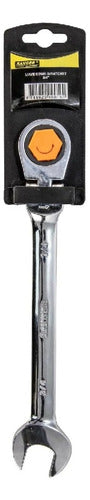 Llave Combinada En Acero Compacto Con Ratchet 12 mm
